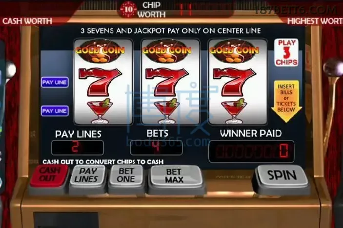 Slots online da 187bet com jackpots progressivos